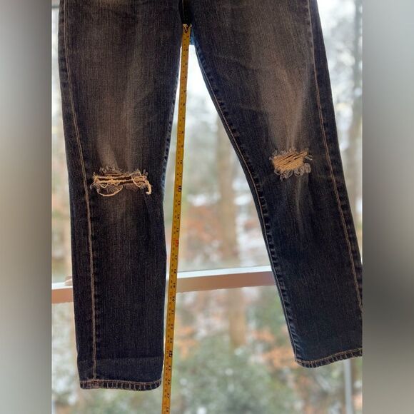 AG Adriano Goldschmied Ex-Boyfriend Distressed Slim Slouchy 26R - Picture 2 of 8